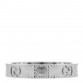 18K White Gold Icon Heart Band Ring 60 9