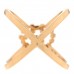 18K Yellow Gold Diamond Running G Cross Ring 50 5.25
