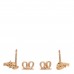 18K Rose Gold Diamond Flora Drop Earrings