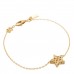 18K Yellow Gold Star Bracelet