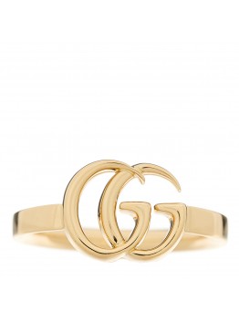 18K Yellow Gold Running GG Ring 55 7.25
