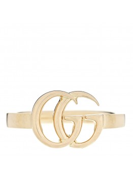 18K Yellow Gold Running GG Ring 55 7.25