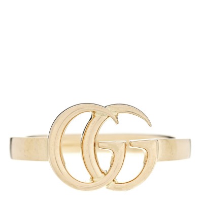 18K Yellow Gold Running GG Ring 55 7.25