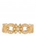 18K Yellow Gold Diamond Flora Ring 50 5.5