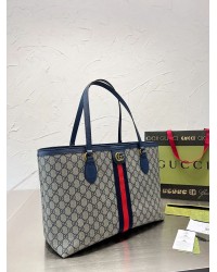 GC479 Ophidia GG Medium Tote / 15″W x 11″H x 5.5″D