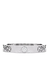 18K White Gold Diamond Icon Heart Band Ring 50 5.5