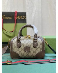 GC464 Ophidia GG Mini Top Handle Bag