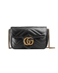 GG Marmont matelasse leather super mini bag