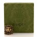 Metal Crystal Lion Head Ring 63 10.25 Aged Gold