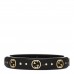 18K Yellow Gold Synthetic Corundum Icon Ring 61 9.5 Black
