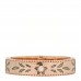 18K Rose Gold Enamel Diamaond 4mm Icon Blooms Ring 50 5.5