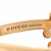 18K Yellow Gold Diamond Running G Cross Ring 51 5.75
