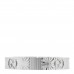 18K White Gold Icon Heart Band Ring 60 9
