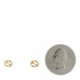 18K Yellow Gold Interlocking G Stud Earrings