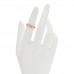 18K Rose Gold Icon Stars Band Ring 49 4.75