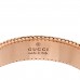 18K Rose Gold Enamel Diamaond 4mm Icon Blooms Ring 50 5.5