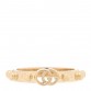 18K Yellow Gold Running GG Ring 54 6.75
