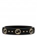 18K Yellow Gold Synthetic Corundum Icon Ring 53 6.25 Black