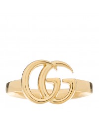 18K Yellow Gold Running GG Ring 50 5.5