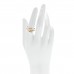18K Yellow Gold Running GG Ring 55 7.25