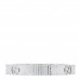 18K White Gold Diamond Icon Heart Band Ring 54 7