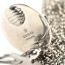 Metal Interlocking G Chain Single Clip On Earring Silver