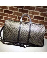 GG Top Quality 206500 GG Sup Men Luggage Tote Bag Brown