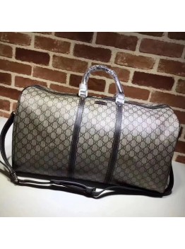GG Top Quality 206500 GG Sup Men Luggage Tote Bag Brown