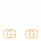 18K Yellow Gold Running G Stud Earrings