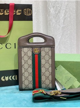 GC444 Ophidia top handle mini bag / 5.5″W x 9″H x 1.8″D