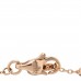 18K Rose Gold Diamond GG Flora Station Bracelet