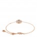 18K Rose Gold Diamond Mother of Pearl GG Bracelet