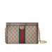 GG Ophidia GG small shoulder bag 503877 Dark Coffee