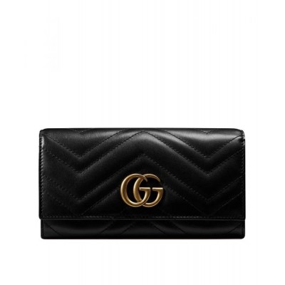 GG GG Marmont continental wallet 443436
