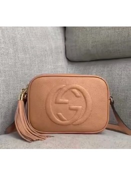 GC427 Rose Beige Leather Soho Small Disco Bag / HIGHEST QUALITY VERSION