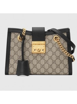 Padlock Small GG Shoulder Bag No. 498156 KHNKG 9769