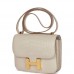 H Constance 18 Beton Matte Alligator Gold Hardware