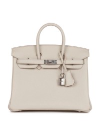 H Birkin 25 Beton Togo Palladium Hardware