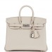 H Birkin 25 Beton Togo Palladium Hardware