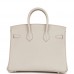 H Birkin 25 Beton Togo Palladium Hardware