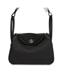 H Lindy 26 Black Clemence Palladium Hardware