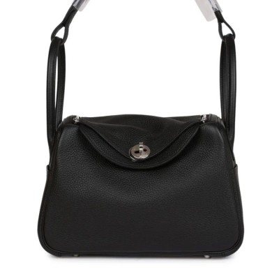 H Lindy 26 Black Clemence Palladium Hardware