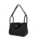 H Lindy 26 Black Clemence Palladium Hardware