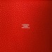 H Picotin Lock 18 Vermillion Clemence Palladium Hardware