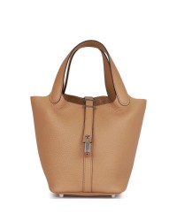H Picotin Lock 18 Chai Clemence Palladium Hardware