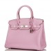 H Birkin 30 Mauve Syestre Clemence Palladium Hardware