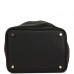 H Picotin Lock 18 Black Clemence Gold Hardware