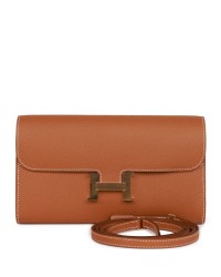 H Constance Wallet To Go Gold Epsom Gold Hardware