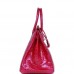 H Birkin 35 Rose Scheherazade Shiny Niloticus Crocodile Gold Hardware