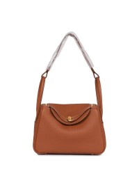H Lindy 26 Gold Clemence Gold Hardware